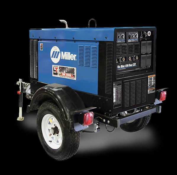 Diesel air compressors for remote site use